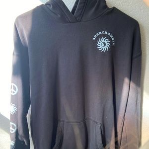 Grey Abercrombie Kids Hoodie 15/16